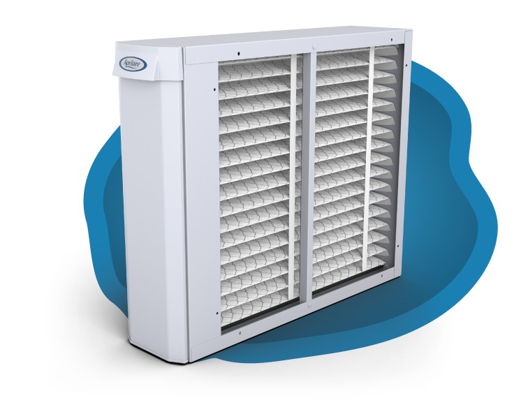 We recommend using an AprilAire Asthma filter with the AprilAire Healthy Air System to capture up to 96%* of airborne particles the size of viruses.